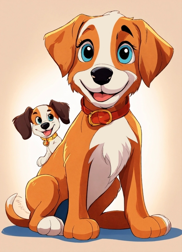 Dog, Cartoon, Vertebrate, Dog Breed, Carnivore, Mammal