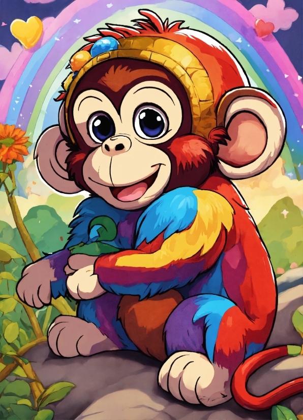 Cartoon, Facial Expression, Vertebrate, Smile, Happy, Mammal