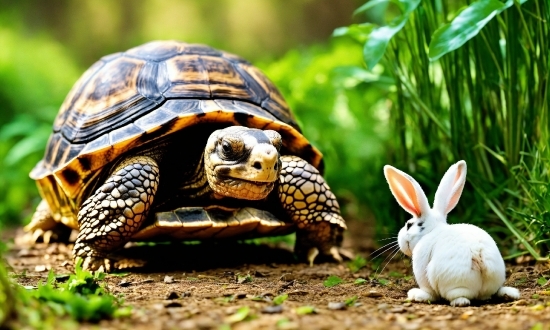 Rabbit, Nature, Plant, Botany, Reptile, Organism