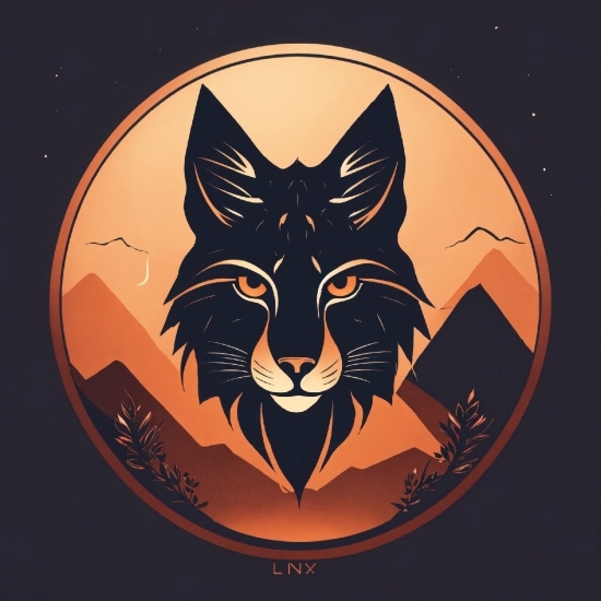 Mammal, Felidae, Carnivore, Art, Font, Whiskers