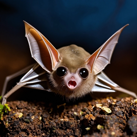 Terrestrial Plant, Fawn, Snout, Bat, Soil, Wing