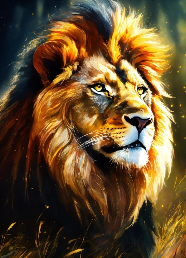 Felidae, Carnivore, Nature, Lion, Masai Lion, Organism