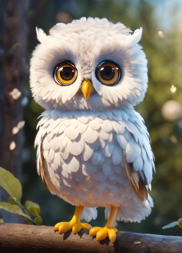 Bird, Light, Nature, Owl, Neck, Beak