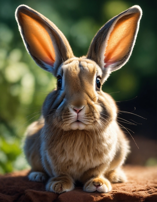 Rabbit, Organism, Rabbits And Hares, Ear, Fawn, Hare