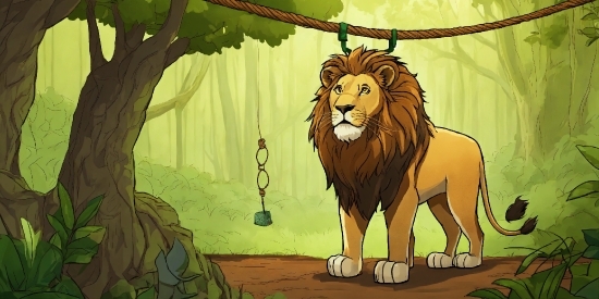 Felidae, Nature, Lion, Carnivore, Tree, Big Cats