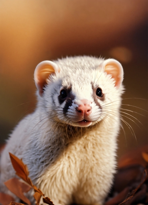 Ferret, Carnivore, Whiskers, Fawn, Terrestrial Animal, Mustelidae