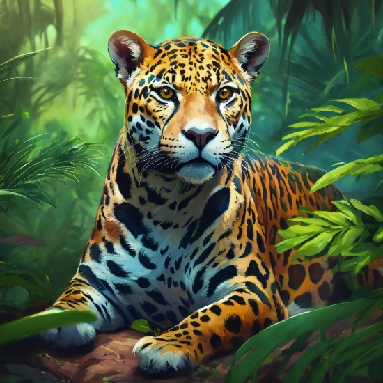 Plant, Felidae, Carnivore, Leopard, Organism, Vegetation