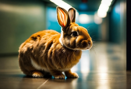 Rabbit, Ear, Fawn, Whiskers, Rabbits And Hares, Snout