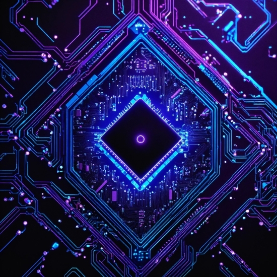 Purple, Lighting, Art, Font, Symmetry, Electric Blue