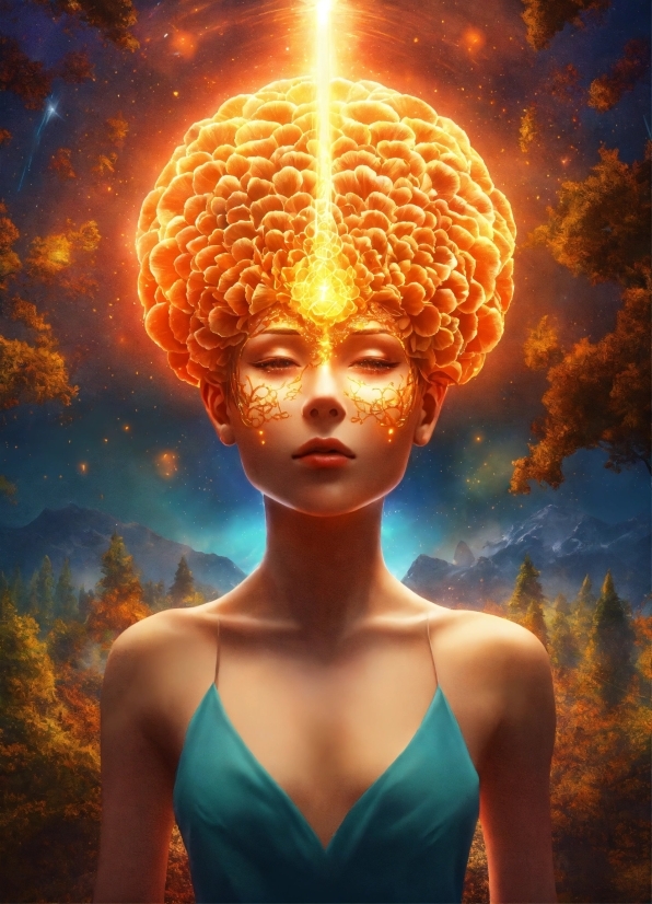 Head, Hairstyle, Light, Nature, Organ, Human