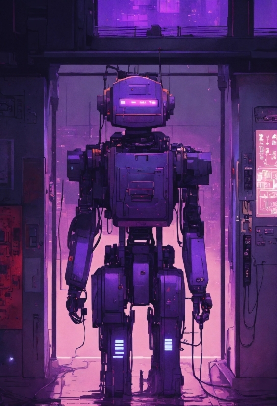 Purple, Entertainment, Magenta, Military Robot, Machine, Event