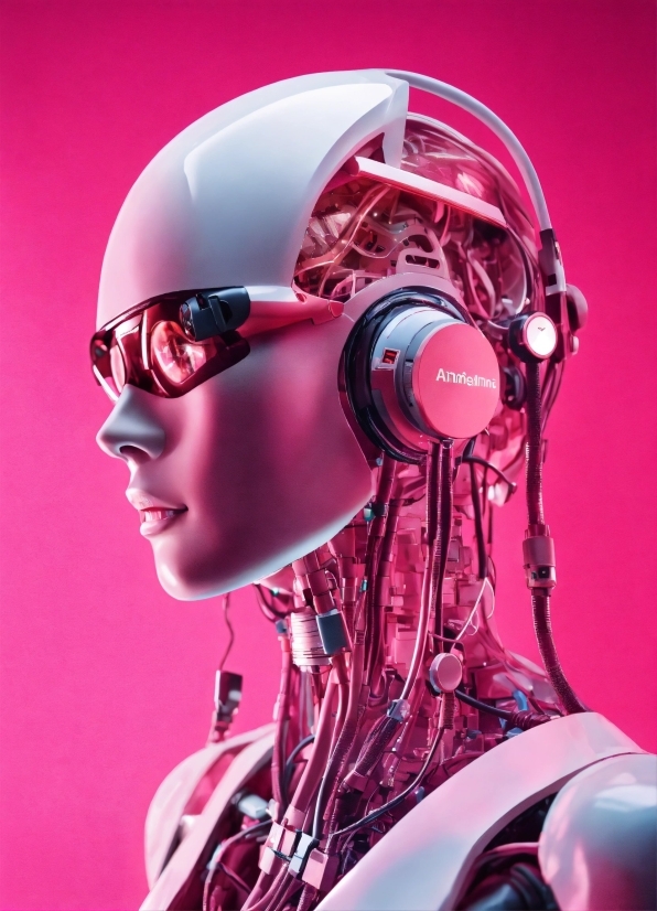 Goggles, Audio Equipment, Pink, Automotive Design, Magenta, Gadget