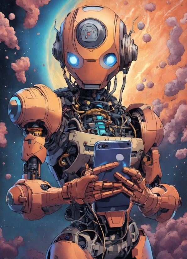 Astronaut, Cartoon, Cg Artwork, Mecha, Art, Space