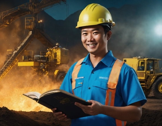 Smile, Workwear, Hard Hat, Helmet, Tire, Sky