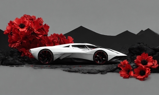 Wheel, Tire, Flower, Car, Vehicle, Automotive Design