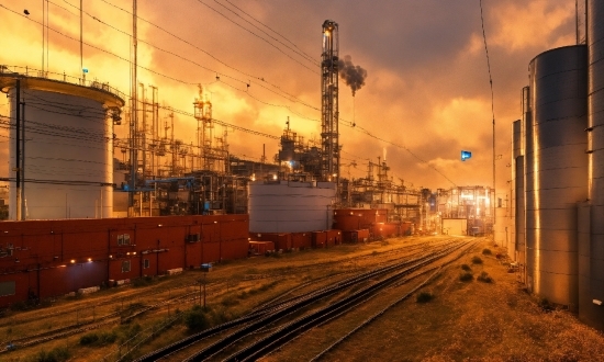 Cloud, Sky, Atmosphere, Rolling Stock, Overhead Power Line, Electricity