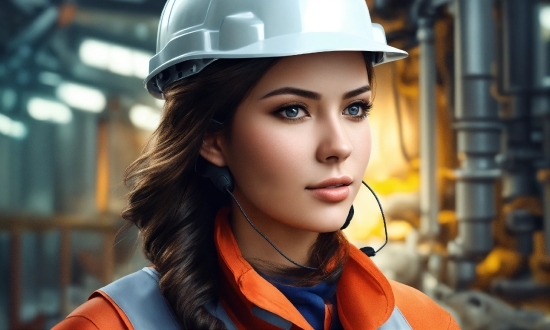 Hair, Face, Lip, Chin, Helmet, Hard Hat