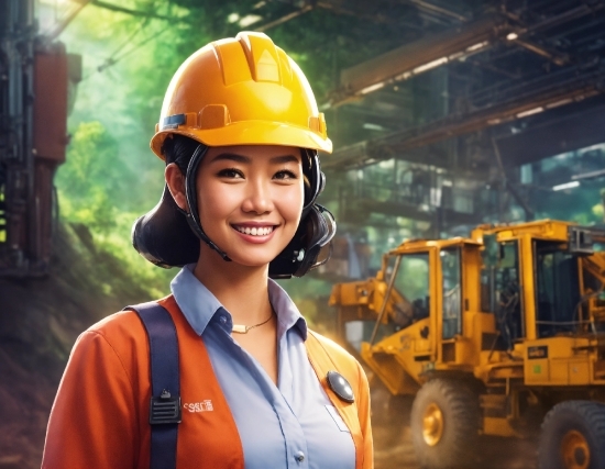 Smile, Helmet, Workwear, Wheel, Hard Hat, Tire