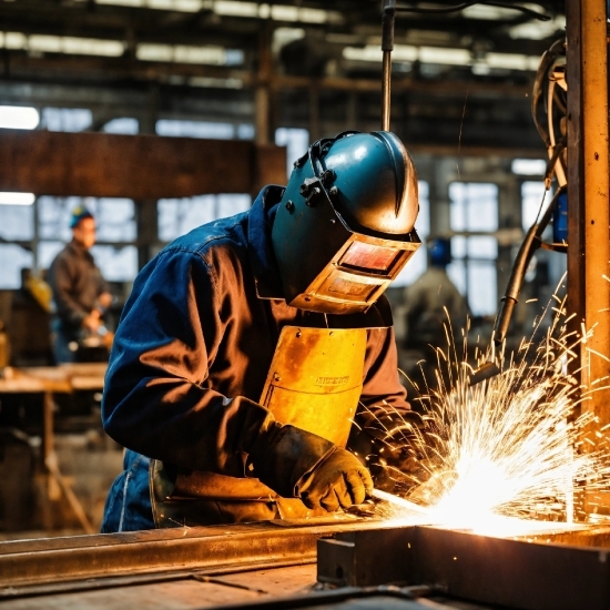 Welding Helmet, Helmet, Steelworker, Welder, Workwear, Ironworker