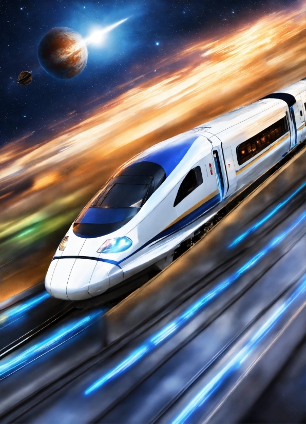 Train, Automotive Lighting, Vehicle, Bullet Train, Automotive Design, Rolling Stock