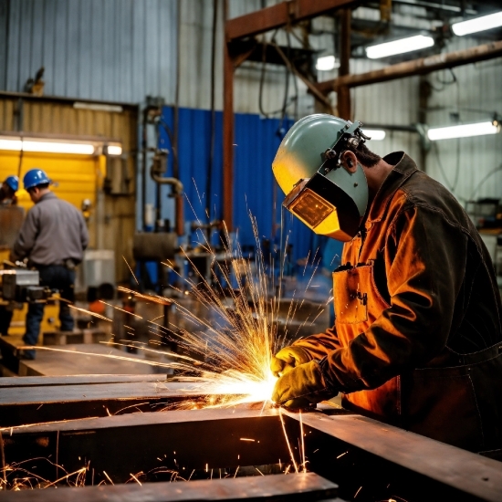 Workwear, Steelworker, Welding Helmet, Helmet, Metalworking, Tradesman