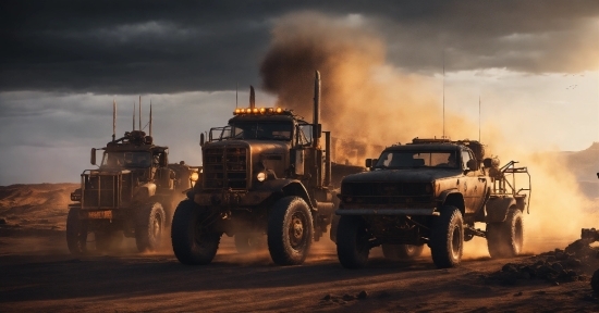 Wheel, Tire, Sky, Land Vehicle, Cloud, Vehicle