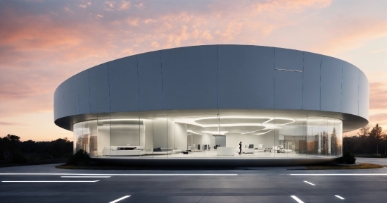 Cloud, Sky, Rectangle, Facade, Gas, Commercial Building