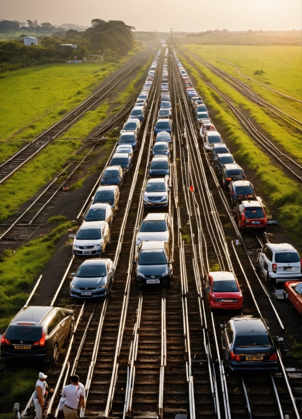 Car, Vehicle, Motor Vehicle, Sky, Infrastructure, Plant