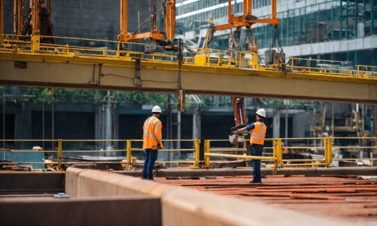 Building, Hard Hat, Beam, Composite Material, Construction Worker, Engineering