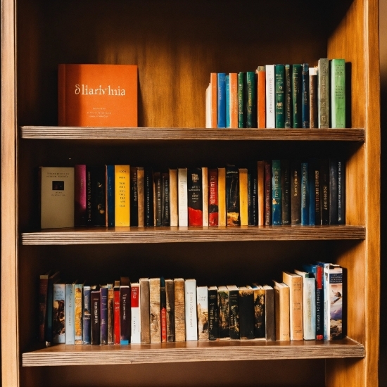 Bookcase, Shelf, Book, Furniture, Publication, Shelving