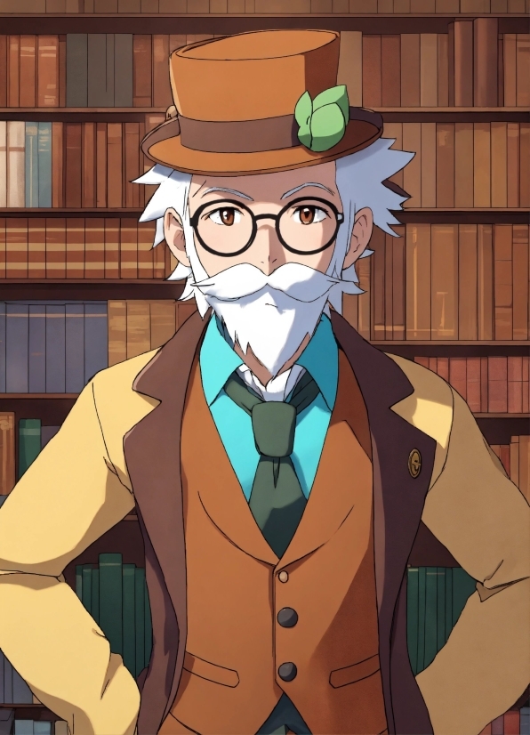 Glasses, Vision Care, Cartoon, Beard, Organ, Sleeve