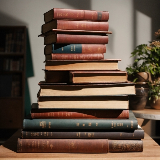 Brown, Plant, Wood, Publication, Book, Shelving