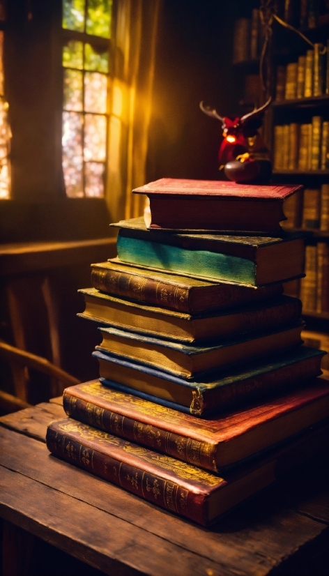 Stairs, Light, Wood, Book, Lighting, Plant