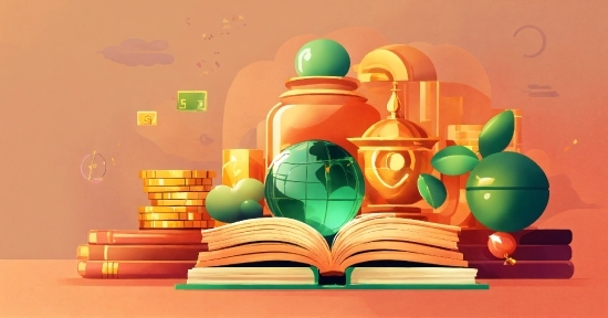 Orange, Font, Art, Book, Publication, Games