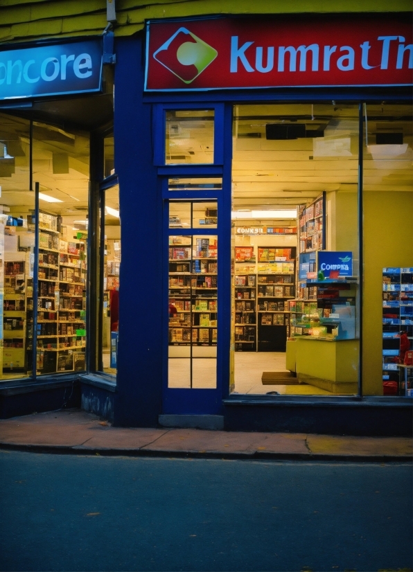 Building, Door, Shelf, Publication, Retail, Gas