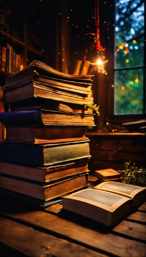 Plant, Wood, Book, Publication, Window, Tints And Shades