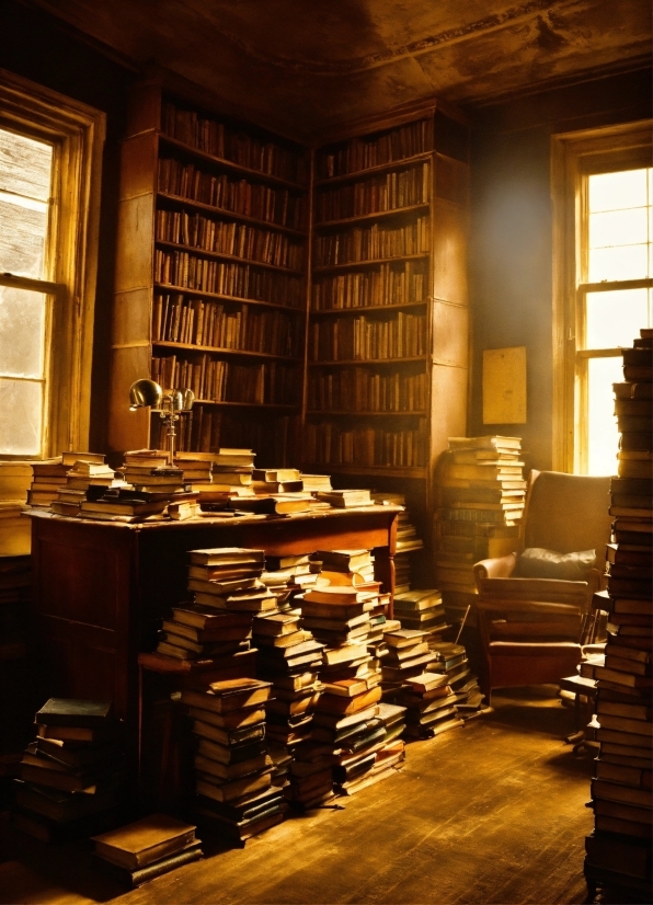 Window, Book, Wood, Bookcase, Interior Design, Publication