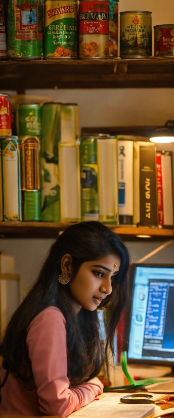 Photograph, Bookcase, Shelf, Publication, Shelving, Computer