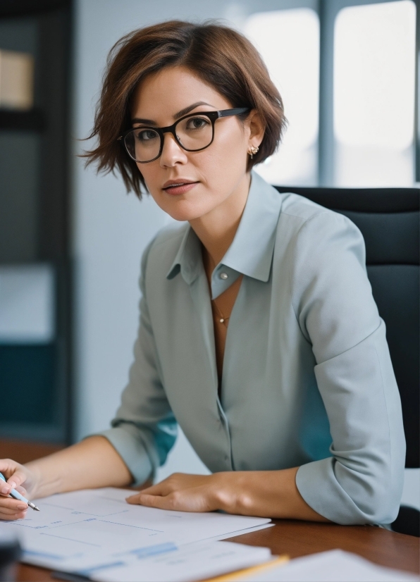 Glasses, Vision Care, Sleeve, Collar, Eyewear, Dress Shirt