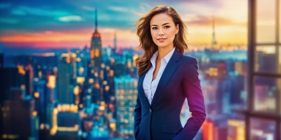 Sky, Flash Photography, Sleeve, Dress Shirt, Collar, Blazer