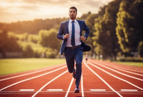 Cloud, Track And Field Athletics, Sky, Tie, Exercise, Grass