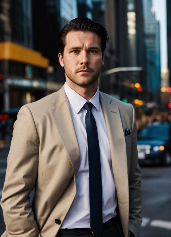 Dress Shirt, Neck, Sleeve, Flash Photography, Tie, Collar