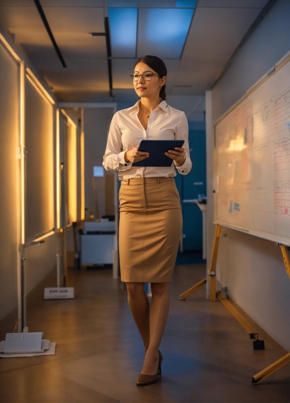 Shoulder, Blue, Sleeve, Waist, Knee, Whiteboard