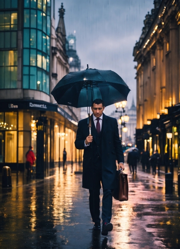 Building, Umbrella, Sky, Infrastructure, Standing, Travel