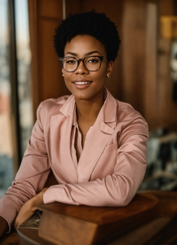 Glasses, Smile, Vision Care, Flash Photography, Sleeve, Eyewear