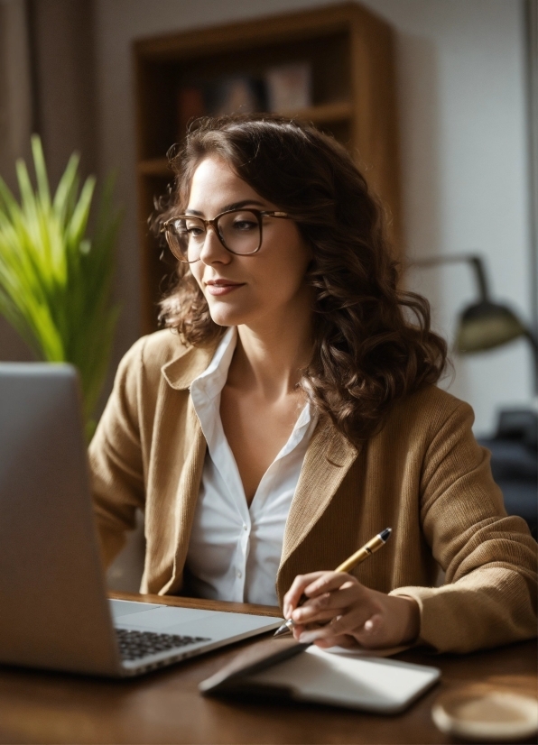 Glasses, Computer, Plant, Laptop, Personal Computer, Vision Care