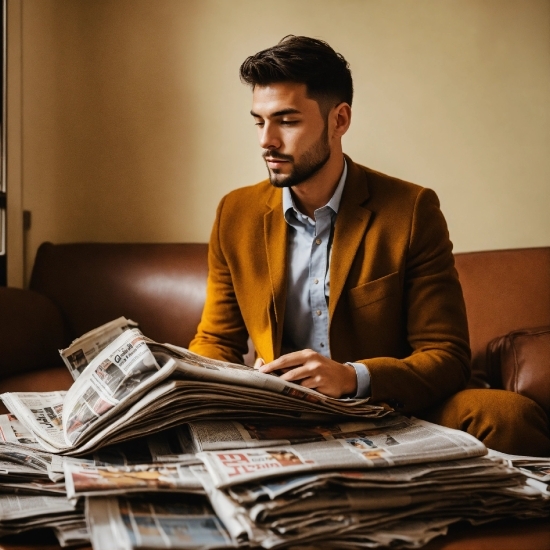 Face, Publication, Comfort, Newspaper, Flash Photography, Blazer