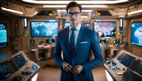 Computer, Blue, Coat, Automotive Design, Tie, Gadget