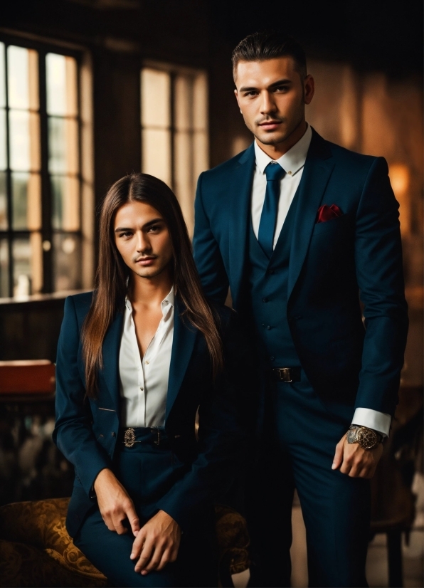 Facial Expression, Dress Shirt, Flash Photography, Sleeve, Standing, Collar