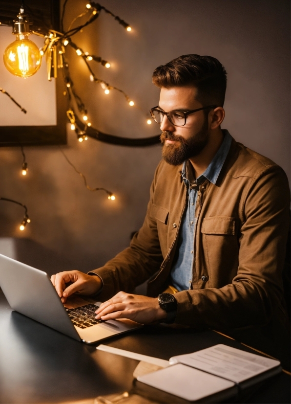 Computer, Personal Computer, Table, Laptop, Desk, Eyewear